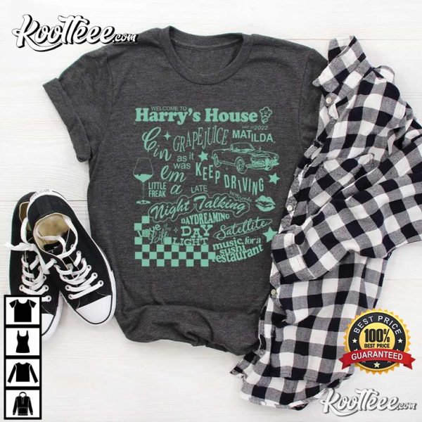 Retro Harry’s House Tracklist T-Shirt