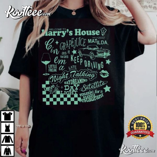 Retro Harry’s House Tracklist T-Shirt