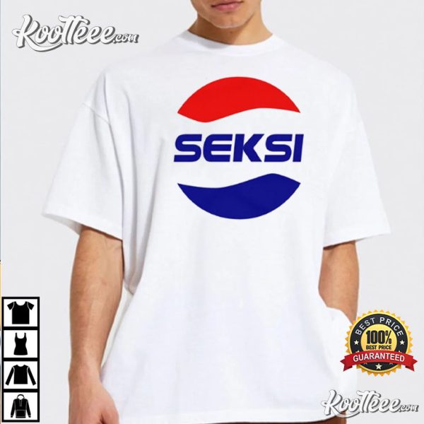 Sexsi Pepsi Parody Funny T-Shirt