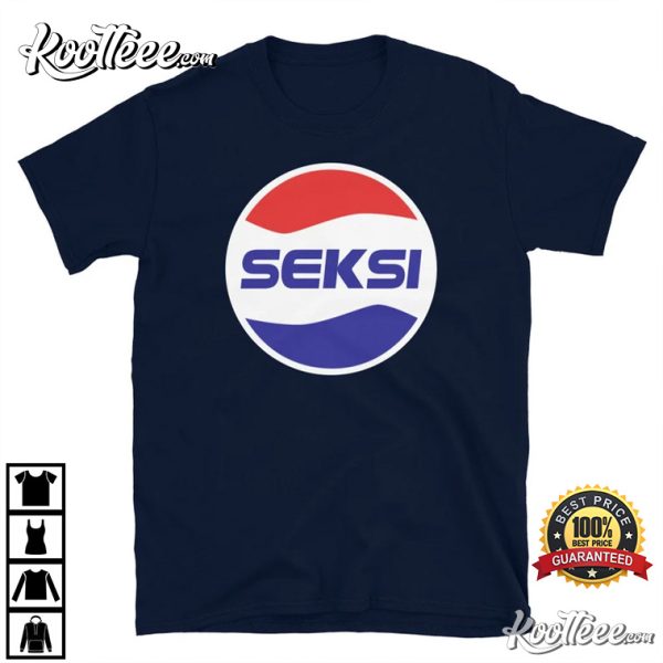 Sexsi Pepsi Parody Funny T-Shirt