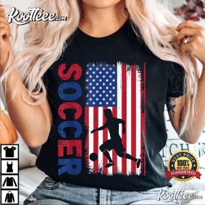 Soccer Lover USA Flag Qatar World Cup T-Shirt Soccer Lover USA Flag Qatar World Cup T Shirt 2