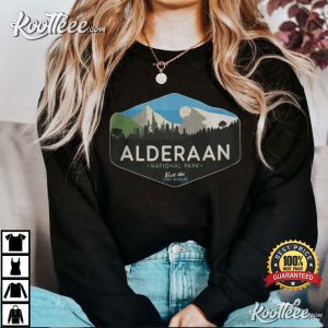 Star Wars Alderaan National Park T-Shirt Star Wars Alderaan National Park T Shirt 3