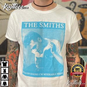 The Smiths Morrissey Heaven Knows I'm Miserable T-Shirt The Smiths Morrissey Heaven Knows Im Miserable T Shirt 4