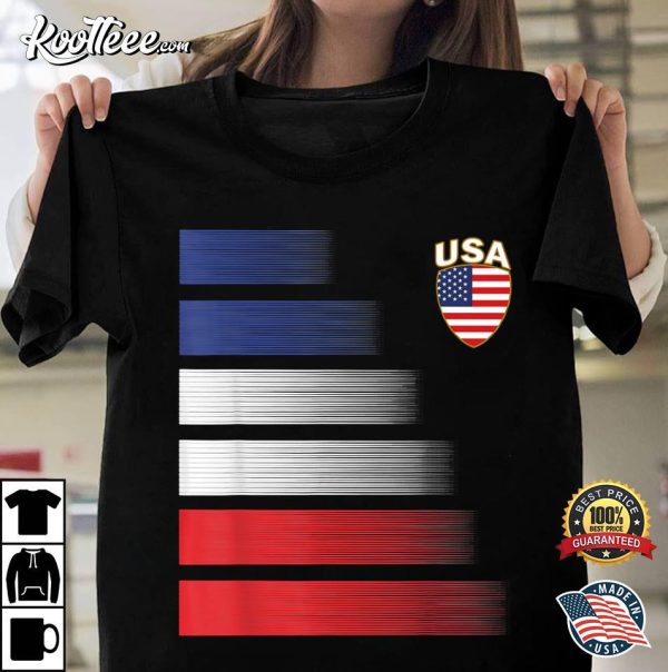 USA Football American Soccer Jersey T-Shirt