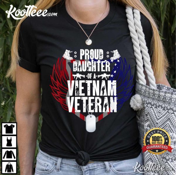 USA Pride Patriotic Gift Idea Vietnam Veteran T-Shirt