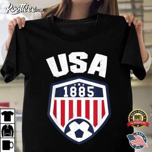 USA Soccer 1885 American Jersey Fan T Shirt 1