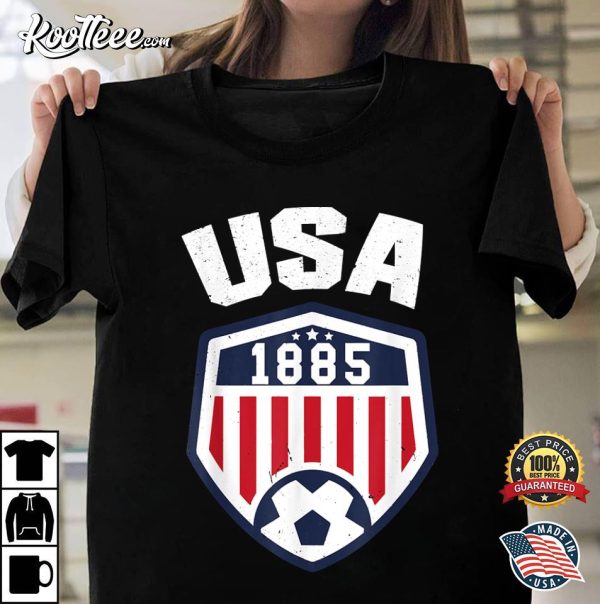 USA Soccer 1885 American Jersey Fan T-Shirt