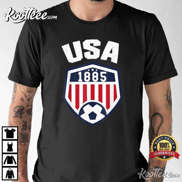 USA Soccer 1885 American Jersey Fan T-Shirt