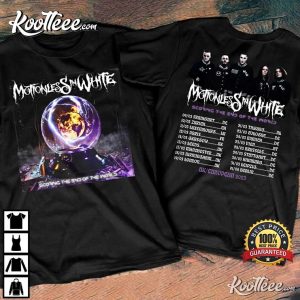 2023 Motionless In White Scoring The End Of The World Uk Europe Tour T-Shirt