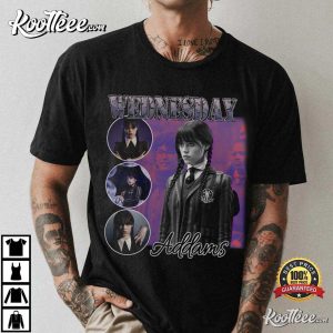 90s Wednesday Addams Jenna Ortega T-Shirt 90s Wednesday Addams Jenna Ortega T-Shirt