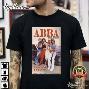 ABBA The Tour 1979 Vintage T-Shirt ABBA The Tour 1979 Vintage T Shirt 1