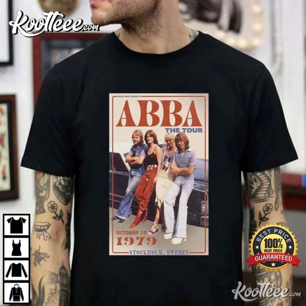 ABBA The Tour 1979 Vintage T-Shirt