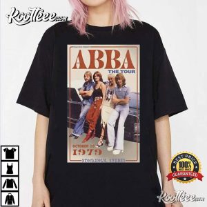 ABBA The Tour 1979 Vintage T Shirt 2