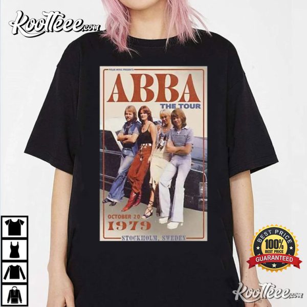 ABBA The Tour 1979 Vintage T-Shirt