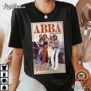 ABBA The Tour 1979 Vintage T-Shirt ABBA The Tour 1979 Vintage T Shirt 3