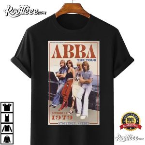 ABBA The Tour 1979 Vintage T-Shirt ABBA The Tour 1979 Vintage T Shirt 4