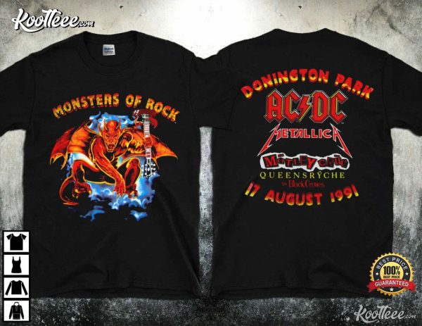 ACDC Monsters Of Rock Tour T-Shirt