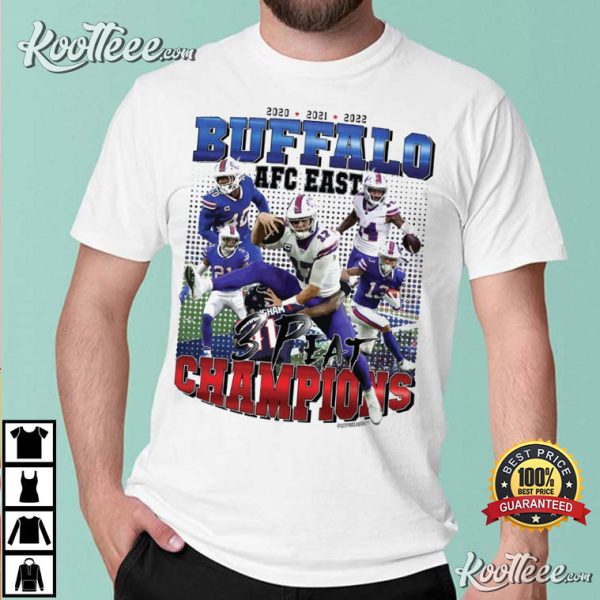 AFC EAST CHAMPS Buffalo Bills T-Shirt