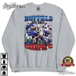 AFC EAST CHAMPS Buffalo Bills T-Shirt AFC EAST CHAMPS Buffalo Bills T Shirt 4