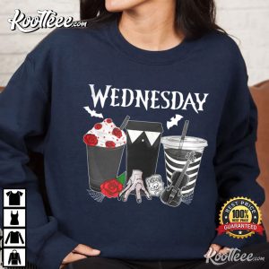 Addams Coffee Nevermore Academy Addams Family T-Shirt Addams Coffee Nevermore Academy Addams Family T Shirt 4