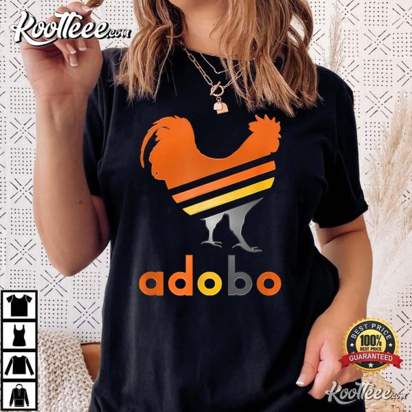 Adobo Chicken Summer Color Stripes Style Mother’s Day T-Shirt