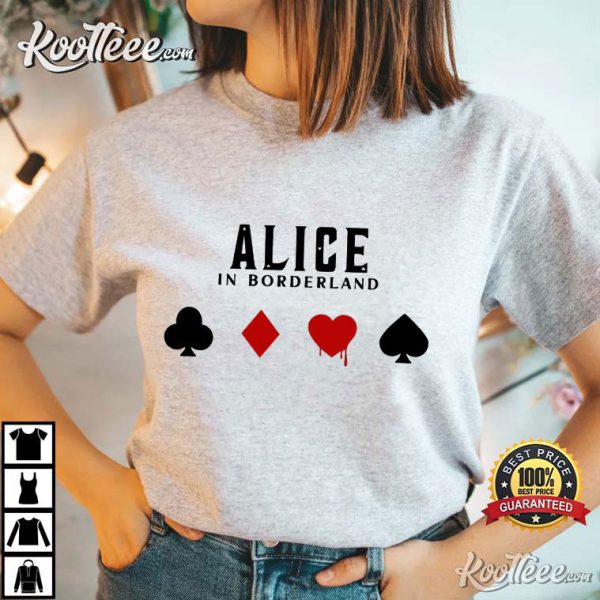 Alice In Borderland Logo Survival Movie T-shirt