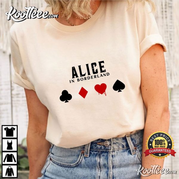 Alice In Borderland Logo Survival Movie T-shirt