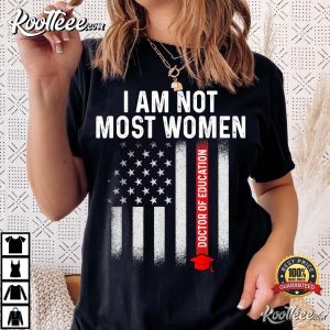 American Flag Doctor Of Education Doctorate Graduation T Shirt 4