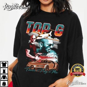 Andrew Tate Top G Tiktok Viral T-Shirt Andrew Tate Top G Tiktok Viral T Shirt 3