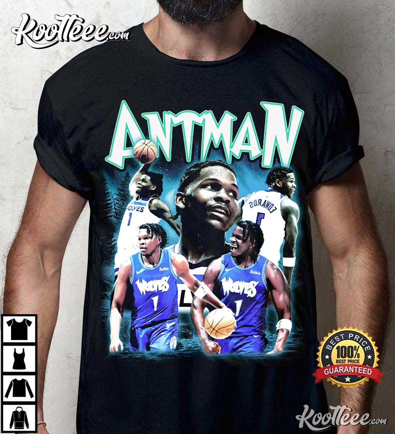 Anthony Edwards Antman Minnesota Timberwolves Best T-Shirt