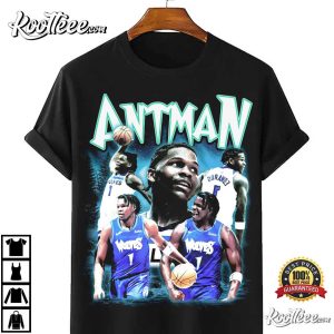 Anthony Edwards Antman Minnesota Timberwolves T-Shirt Anthony Edwards Antman Minnesota Timberwolves T Shirt 4