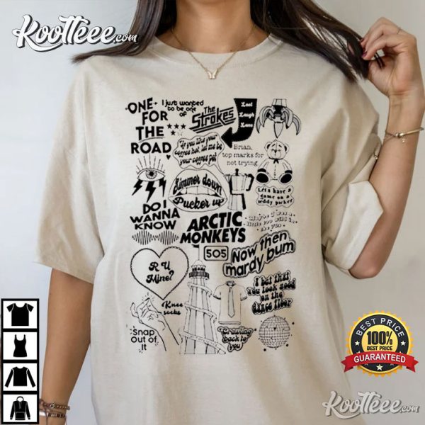 Arctic Monkeys Album Tracklist T-Shirt