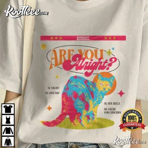 Are You Alright Pebble Rain Lovejoy Tour T Shirt 1