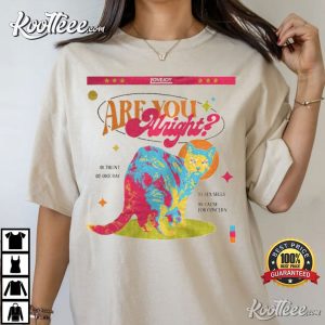 Are You Alright Pebble Rain Lovejoy Tour T Shirt 3