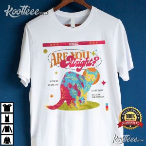 Are You Alright Pebble Rain Lovejoy Tour T Shirt 4