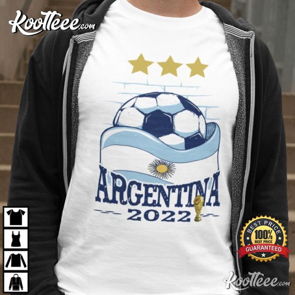 Argentina Qatar World Cup 2022 Champion T-Shirt