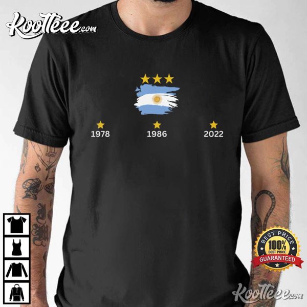 Argentina World Cup Champions T-Shirt