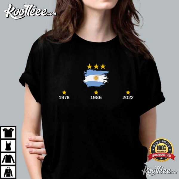 Argentina World Cup Champions T-Shirt