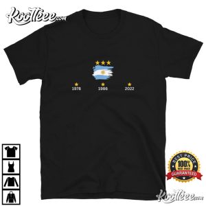 Argentina World Cup Champions T-Shirt Argentina World Cup Champions T Shirt 4