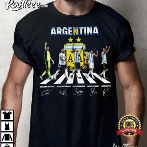 Argentina World Cup Squad 2022 Lionel Messi Emiliano Martinez T-Shirt Argentina World Cup Squad 2022 Lionel Messi Emiliano Martinez T-Shirt