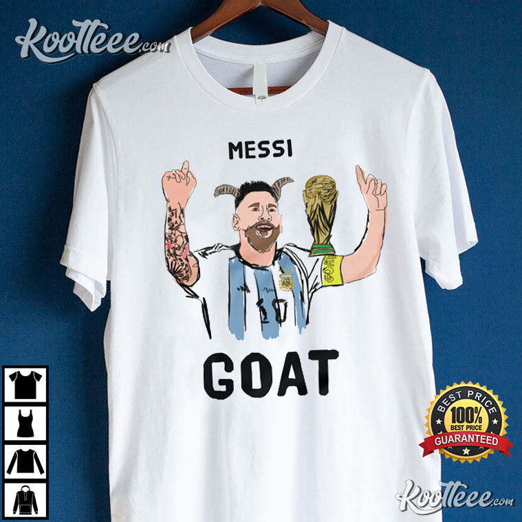 Argentina 2022 World Cup Winners T-Shirt (Messi #10) – The Legends