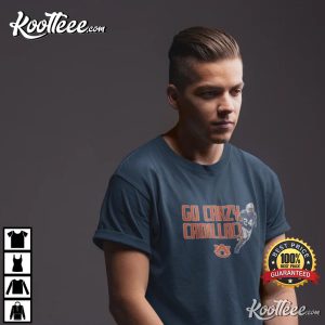 Auburn Tigers Football Go Crazy Cadillac Williams T Shirt 1