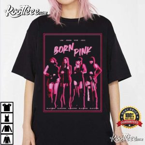 BLACKPINK Born Pink Gift For Fan T Shirt 4