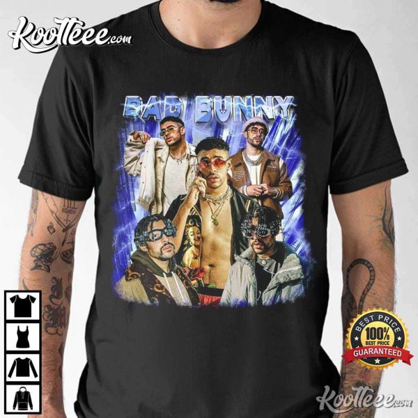 Bad Bunny Reggeaton Merch Vintage T-Shirt