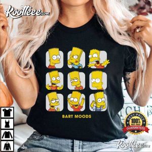 Bart Simpson Moods The Simpson T Shirt 1