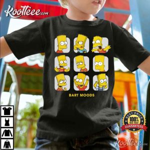 Bart Simpson Moods The Simpson T Shirt 2