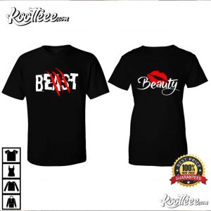 Beauty And Beast Matching Couples Shirts Beauty And Beast Matching Couples Shirts 2