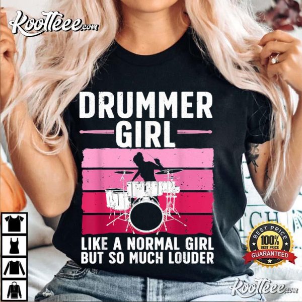 Best Drums For Drummer Music Band Musician T-Shirt