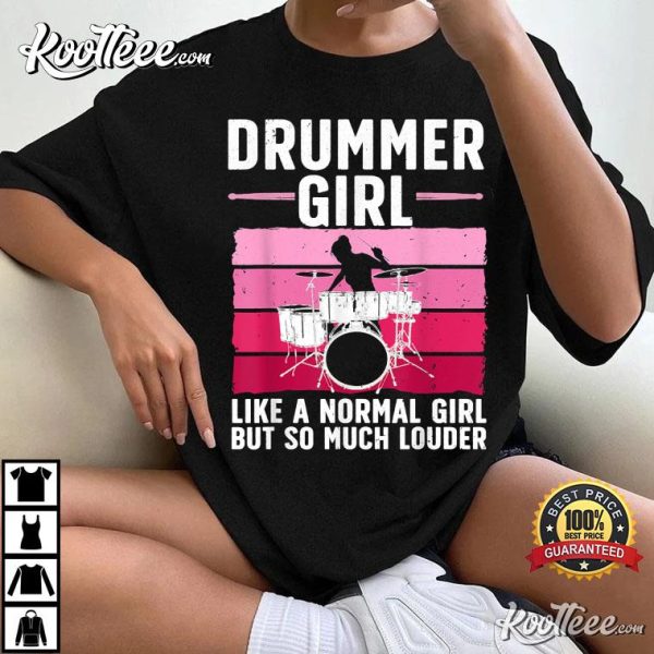 Best Drums For Drummer Music Band Musician T-Shirt