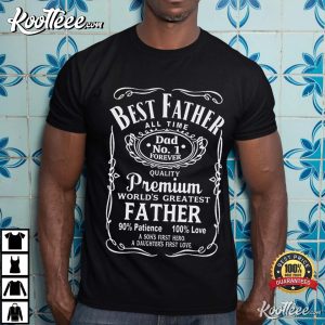 Best Father All Time Dad No1 Special Gift For Father's Day T-shirt Best Father All Time Dad No1 Special Gift For Fathers Day T shirt 4